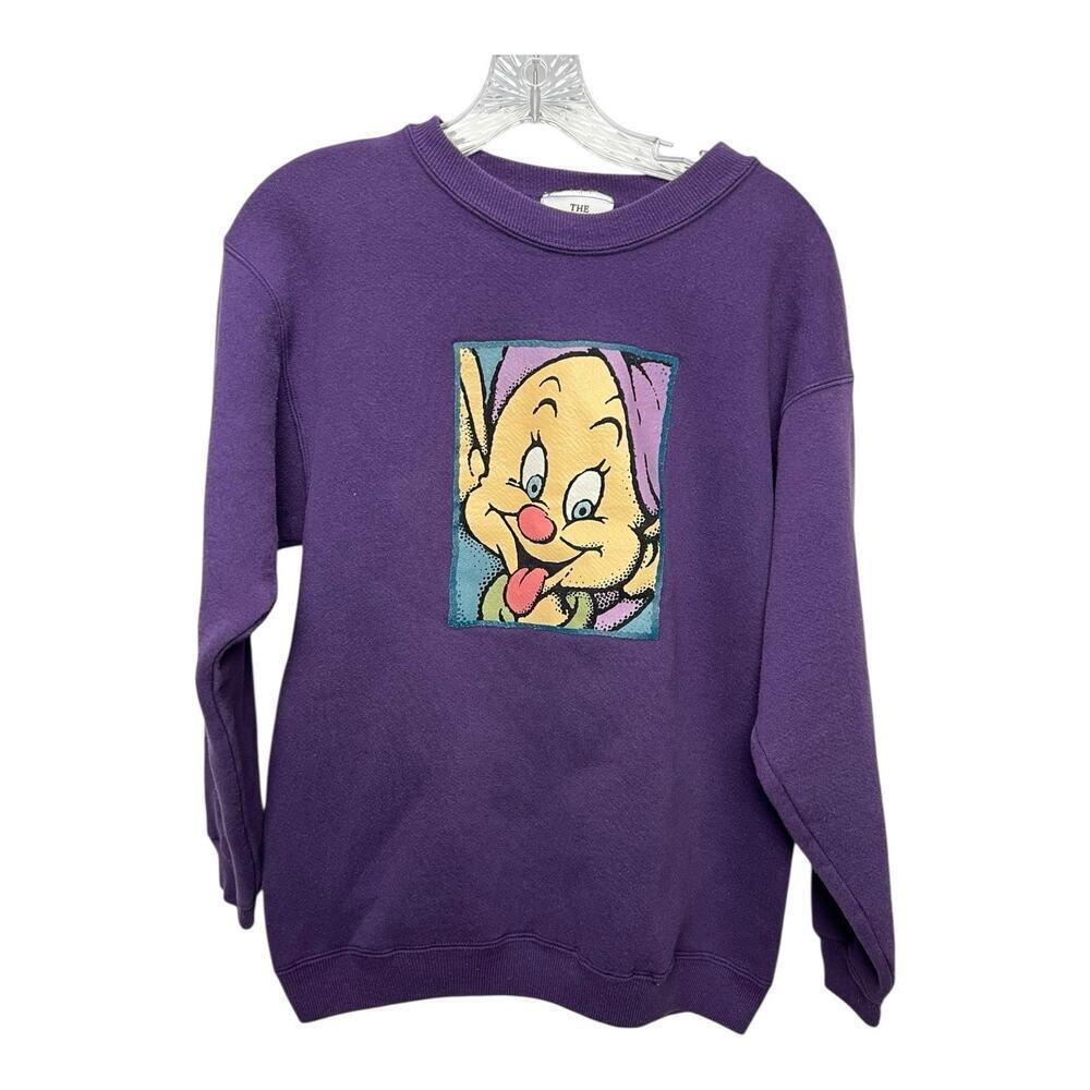 Vintage The Disney Store Sweatshirt Dopey Dwarf Made In USA Sweatshirt Small
